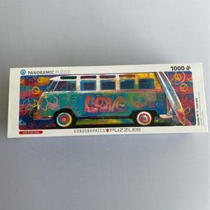 1000 piece 70's retro bus puzzle